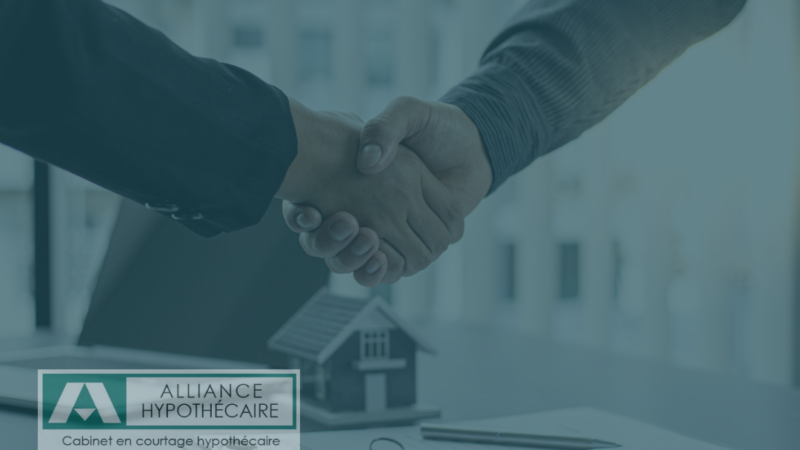 accord de pret immobilier avec alliance hypothecaire