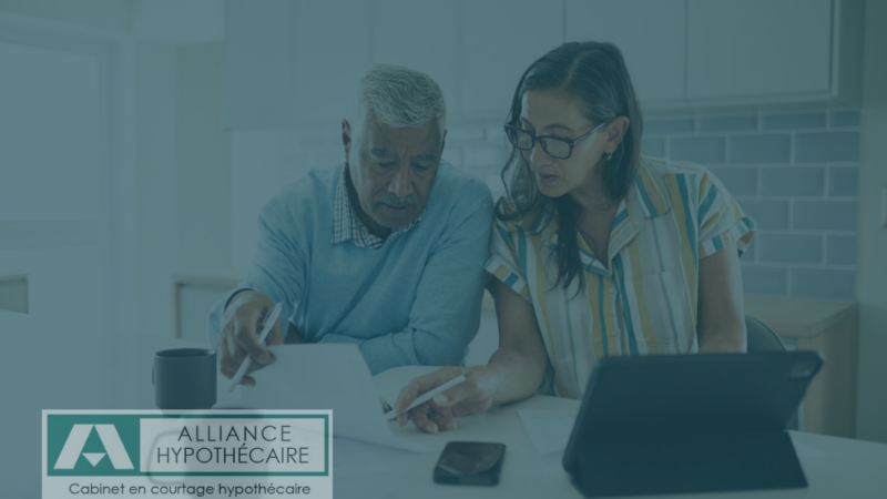 residences pour aines avec alliance hypothecaire