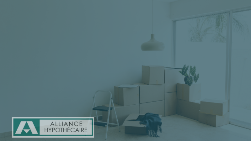 frais de demenagement avec alliance hypothecaire